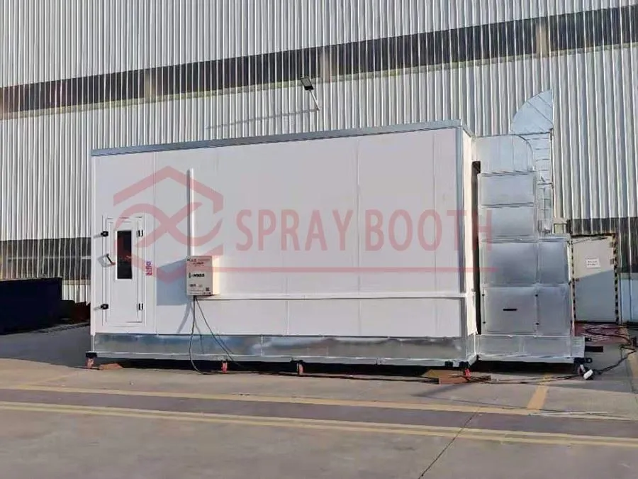 Movable Spray Paint Booth for Yacht 3