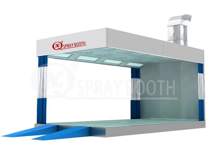 غرفه های پاشش رنگ ایستگاه آماده سازی قابل حمل اتاق پولیش خودرو
