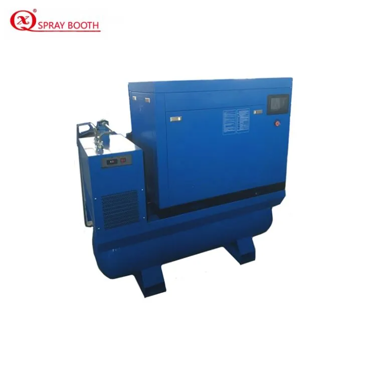 Screw Compressor Machine With Tank
