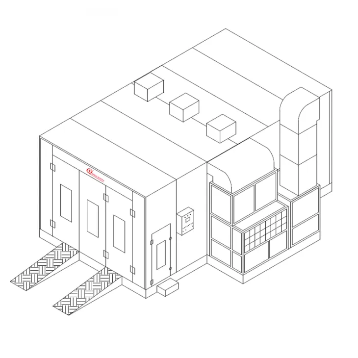 Water Based Paint Spray Booth