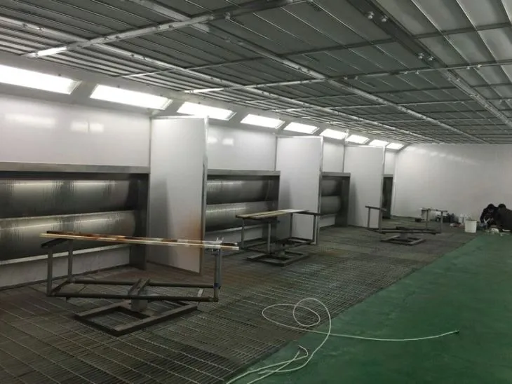 غرفه اسپری جلو جلو اگزوز