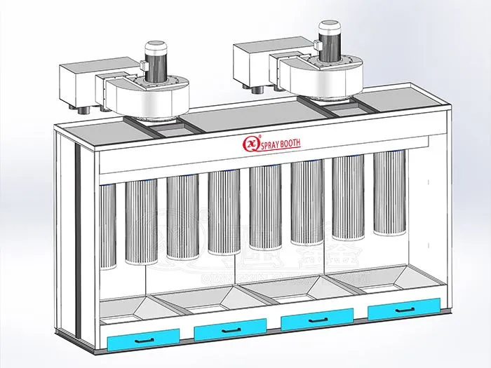 Manual Powder Coating Spray Booth price